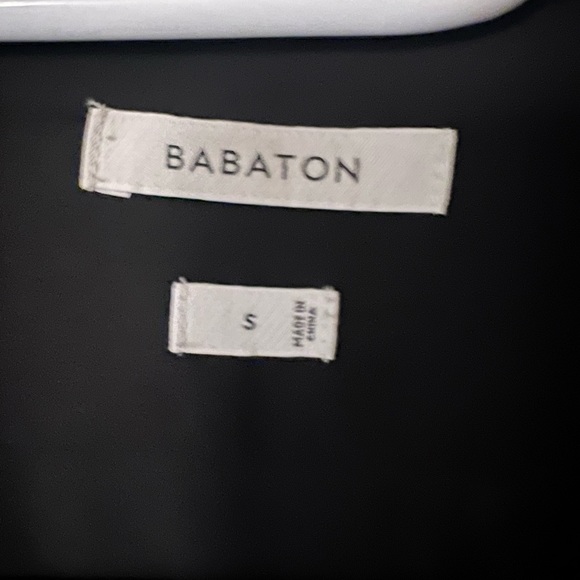 Babaton blouse w/ cinched waist. - Picture 2 of 4